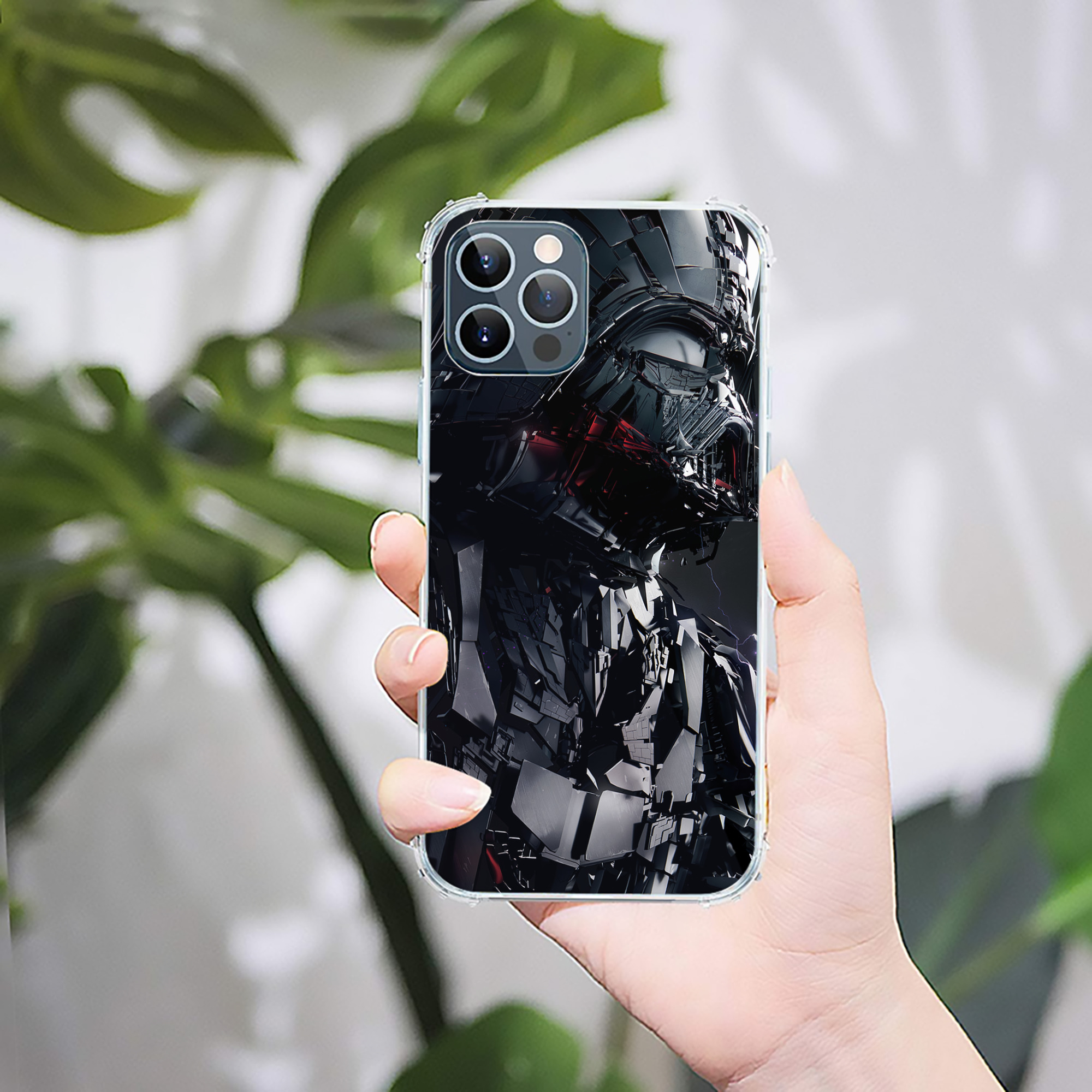（画像用） スター・ウォーズ Star Wars 【iPhone 12シリーズ対応】透明スマホケース（クリアソフトケース）